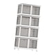 thumbnail image 3 of Armario portátil perfecl Organizador de ropa plegable independiente blanco, 3 of 8