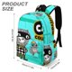 thumbnail image 3 of Carl el Coleccionista-theme Backpack, Campus style schoolbag Bookbag with Adjustable Shoulder Straps And Large Zip Compartment, Unisex Travel Bags.42x30x15cm, 3 of 6