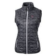 thumbnail image 2 of Women's Cutter & Buck Black Clemson Tigers Camouflage Vault Rainier PrimaLoft Eco Full-Zip Vest, 2 of 3
