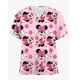 thumbnail image 4 of Camisetas de Mickey, camisetas de Disney, camisetas de hospital para mujer 2024, camisetas con cuello en V, camisetas de Minnie Mouse, uniformes de enfermera, ropa para mujer, camisetas con bolsillos, 4 of 4