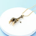 thumbnail image 3 of Keepsake Giraffe Urn Pendent for Ashes and Chain Memorial Cremation Jewelry for Ashes of Loved One Urn Necklace Lockets for Human Ashes Pet Ashes Holder, 3 of 5