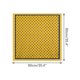 thumbnail image 3 of INSPIRAR CHIC Mujeres Pañuelo de Lunares 35" Satén Seda Como Cuadrado Bufanda Envoltura de Cabeza Bandanas 35.4x35.4" Amarillo, 3 of 6