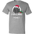 thumbnail image 3 of Inktastic Christmas is Better with a Black Poodle T-Shirt, 3 of 5