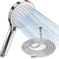 thumbnail image 1 of Shower Head with High Pressure Hose - Water Saving Anti-Limescale Shower Head Rain Shower with 5 Types, 1 of 4