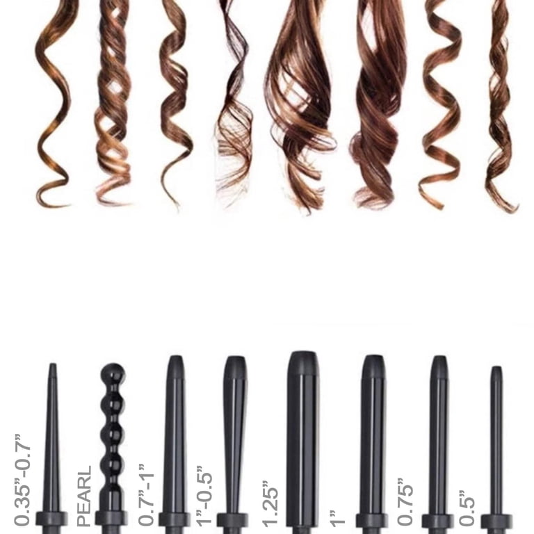 NuMe Octowand Interchangeable Curling Wand Set - 8 Barrel  display picture 1