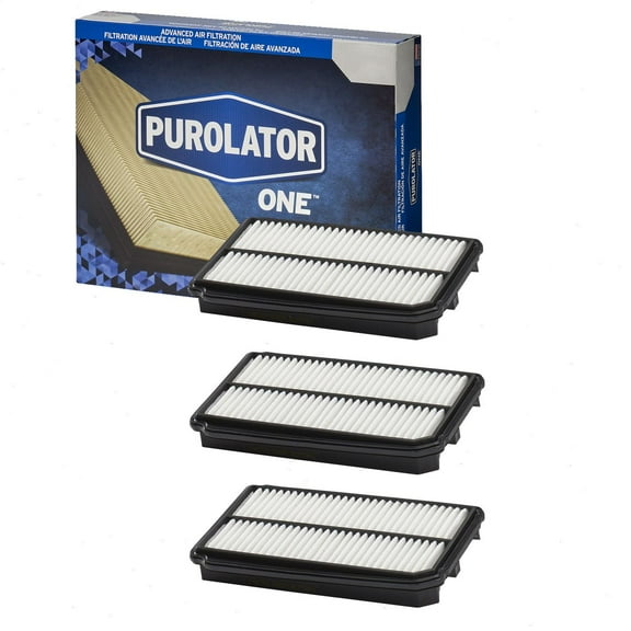 3 pc Purolator ONE A25499 Air Filters for 66803 Intake Inlet Manifold Fuel Delivery Filters