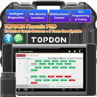 Topdon Phoenix Lite 2 Elite Car OBD2 Scanner Diagnostic Tool Key Coding  TPMS