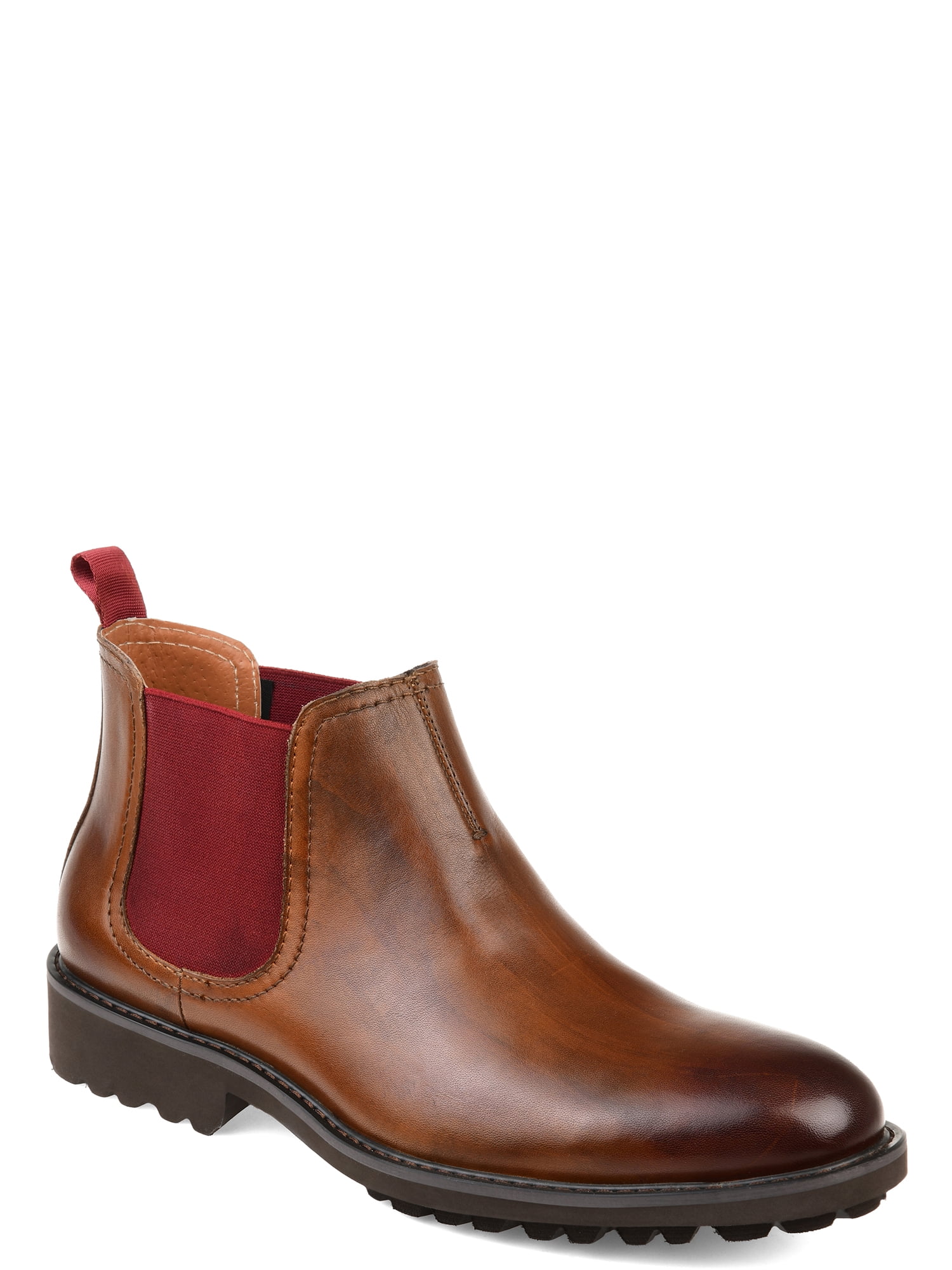 Tuck & Von Mens Genuine Leather Lightweight Chelsea Boot - Walmart.com