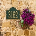 thumbnail image 2 of Fast & Easy Arch House Numbers Plaque, 2 of 2