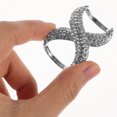 thumbnail image 3 of 2pcs Scarf Ring Clips T Shirt Tie Clips Twisted Scarf Clasps Clothes Waist Buckle, 3 of 8