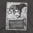 thumbnail image 2 of Batman Harley Inmate Women's T Shirt, Charcoal, X-Large, 2 of 6