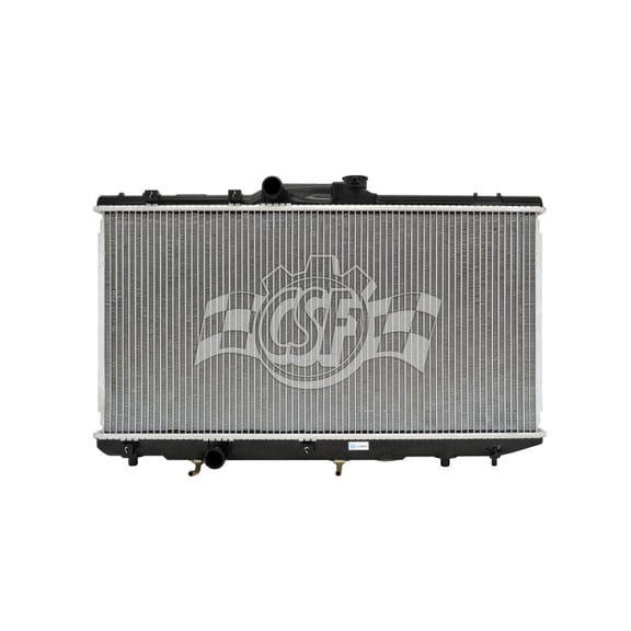 CSF Aluminum Core Radiator, 1 Row Plastic Tank