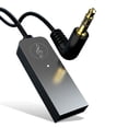 thumbnail image 1 of Matsuzay Receptor compatible con Bluetooth con micrófono 3,5 mm Manos libres Navegación de llamadas Adaptador de audio de transmisión Accesorio Cables de audio/vídeo, 1 of 6