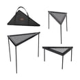 thumbnail image 1 of ligera de red triangular, de camping, para acampar al , mochilero, , parrilla de picnic, 1 of 9