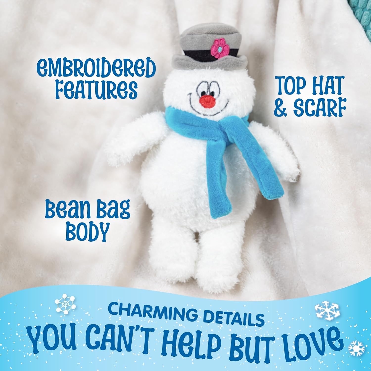 Christmas Frosty the Snowman Holiday Gift Set Includes Frosty the Snowman Little Golden Book, Frosty The Snowman Stuffed Animal Plush Toy Soft Huggable Buddy, and Coloring Page (Friendship and Fun)