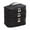 Black, variant on Bothyi 3 Floors Multipurpose Travel Cosmetic Storage Bag for Toiletries Brushes Set zipper