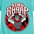 thumbnail image 3 of Teenage Mutant Ninja Turtles -Stay Sharp - Toddler & Youth Girls  Graphic T-Shirt, 3 of 5