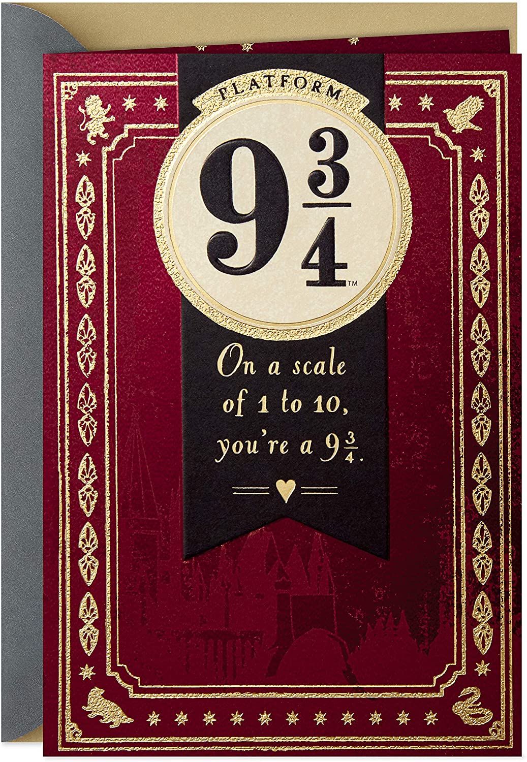 Hallmark Harry Potter Love Card Platform 9 3 4 Valentines Day Anniversary Or Everyday Love Card Walmart Canada