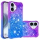 thumbnail image 1 of Funda para iPhone 16 Transparente con Brillos Carcasa Protectora Antigolpes con Glitter Brillante, 1 of 5