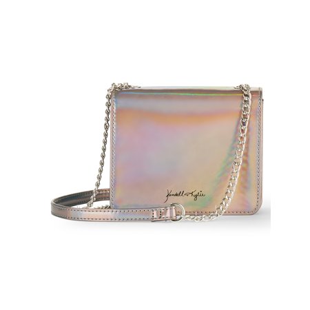 Iridescent Oil Slick Mini Crossbody