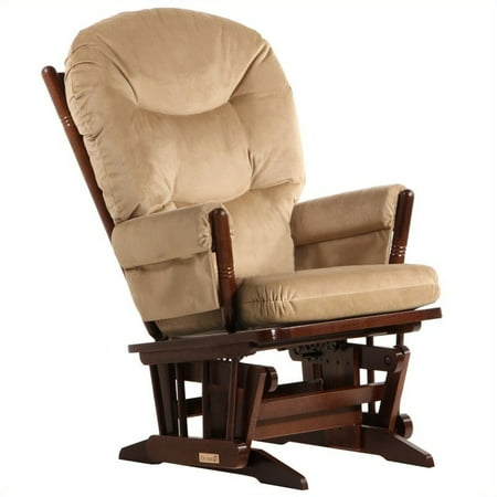 Dutailier 2 Post Glider in Coffee and Light Brown