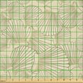 thumbnail image 2 of Ambesonne Shells Fabric by the Yard Microfiber, Interlacing Clams Motif, 3 Yards, Caramel Beige and Tan, 2 of 4