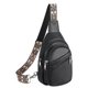 thumbnail image 1 of Bolso Bandolera Telena para Mujer Cruzado de Cuero Vegano Negro, 1 of 7