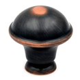 thumbnail image 2 of Hickory Hardware P2243-OBH 1-1/4-Inch Savoy Knob, Oil-Rubbed Bronze Highlighted, 2 of 3