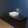 thumbnail image 3 of Ws Bath Collections Fly 3040 Fly 16-7/8" Square Ceramic Vessel Bathroom Sink - White, 3 of 6