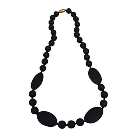 Fashionable Silicone Teething Necklace for Mom to Wear with Teething Baby - Jasmine