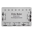 thumbnail image 1 of instrumento musical Regla Fritz cuerda de guitarra calibre de acción tarjeta de paso herramienta Luthier Barbie Nuevos Originales, 1 of 6