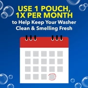 OxiClean Washing Machine Cleaner with Odor Blasters, Eliminates Odors, 4 Count