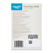 Equate Rechargeable Over-the-Counter Hearing Aids, Noise Reduction, Behind the Ear, 1 Pair