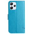 thumbnail image 5 of For Xiaomi Redmi 12 4G Wallet Stand Phone Case Imprinted PU Leather Cover, 5 of 5