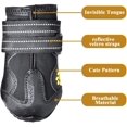 thumbnail image 3 of 2 botas para perros, zapatos impermeables con correas reflectantes ajustables para perros grandes y medianos - Código: 2, 3 of 5