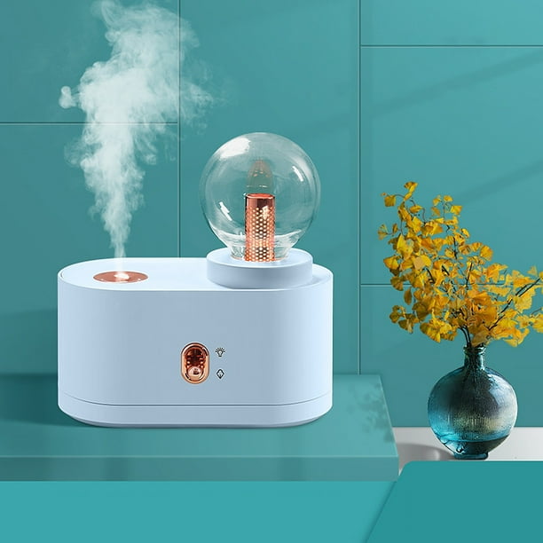 Humidificadores para dormitorio, humidificador de habitación, humidificador silencioso para el hogar, pequeño atomizador, recargable por USB, luz nocturna, humidificador para el hogar.