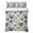 Blue Gray, variant on Twin Quilt Set 68''x86'', Blue Gray Spring Floral Lightweight Summer Bedspread Coverlet Set with 2 Pillow Shams, Vintage Botanical Breathable All Season Quilt Bedding for Dorm/Bedroom