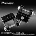 thumbnail image 6 of Motorcycle LED Fog Light & Spotlight Mount Bracket for R1300GS 2023-2025 R1300GS Adventure 2023-2025 Aluminum Alloy Lamp Holder Clamp Multi-Color, 2PCS Accessories, 6 of 6