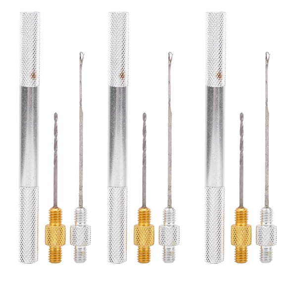 Fishing Baiting Rig Tool,3 Set 3 in Fish Drill Combo Set Fishing Rigging Combo Luxury Finish