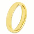 thumbnail image 3 of 925 Sterling Silver Gold Plated Stackable Ring Smooth, 3 of 8
