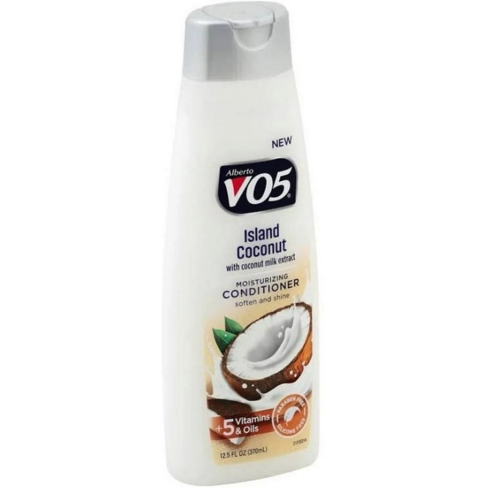 VO5 Island Coconut Moisturizing Conditioner,12.5 oz (Pack of 4