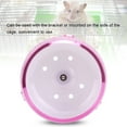 thumbnail image 3 of Hamster Toy, Hamster Wheel, Lightweight Detachable Plastic for Hamster Small Pets Pink, 3 of 7