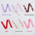 thumbnail image 5 of 12 Pcs Long Bow Holders 6 Styles 50cm Hair Pin Unicorn Holders Hair Bow Holders for Hair Clip Storage Mixed Color, 5 of 6