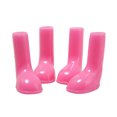 thumbnail image 1 of Trayknick 4Pcs Dog Puppy Shoes Waterproof Non Slip Stretchy Pet Protective Rain Boots, 1 of 13