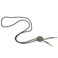 thumbnail image 2 of Men Women Bolo Tie Western Cowboy Rodeo Leather Necklace Cool Gift Bronze, 2 of 9