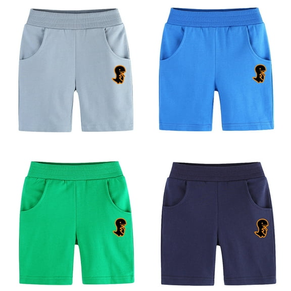 Kkkded 1-9T Little Boys Girls Active Shorts for Boys Girls,Kids Toddle Girls Cartoon Lounging Shorts Summer Baby Athletic Cotton Shorts Sports Elastic Shorts