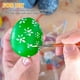 thumbnail image 3 of 20 piezas de huevos de gallina artificiales niños DIY ESCALEROS DE Pascua Moldes de huevo de plástico Huevos falsos, 3 of 5