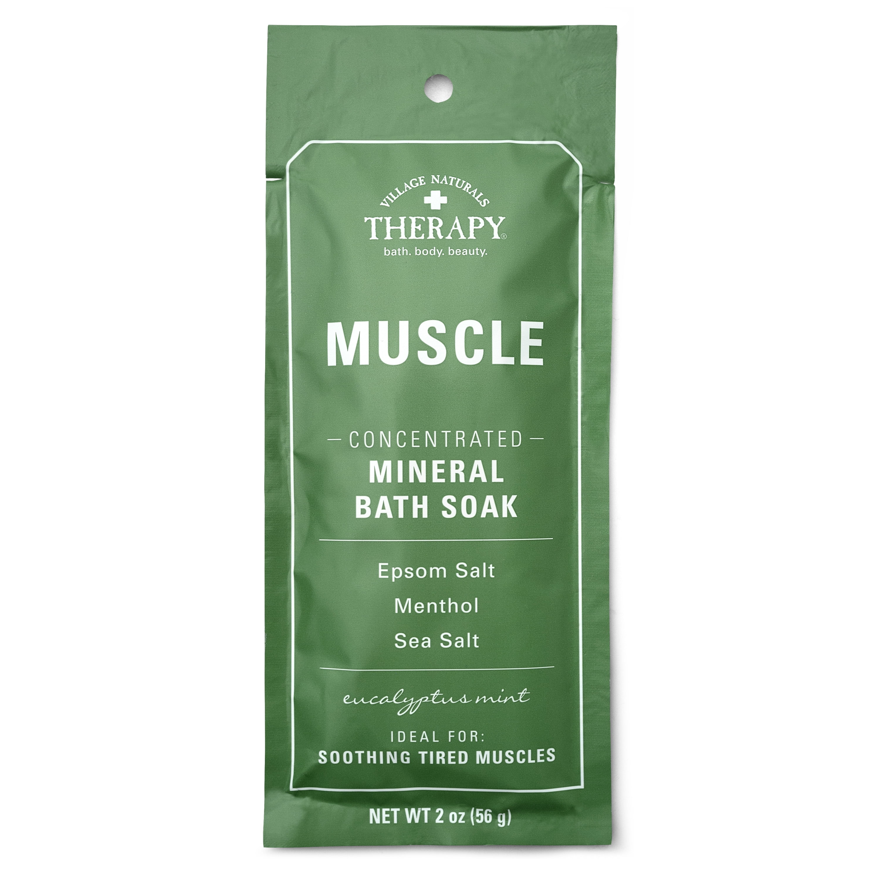 Village Naturals Therapy Aches & Pains Muscle Relief Mineral Bath Soak 2 Oz.
