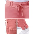 thumbnail image 4 of Adar Pro Pantalon de Sarrau de Yoga à Jambe Étroite pour Femmes, Rapture Rose, TG, 4 of 7
