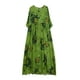 thumbnail image 5 of Vestido suelto de mujer con bolsillos Impreso Vintage Casual Holiday Beach Dress MABOTO Vestido, 5 of 7